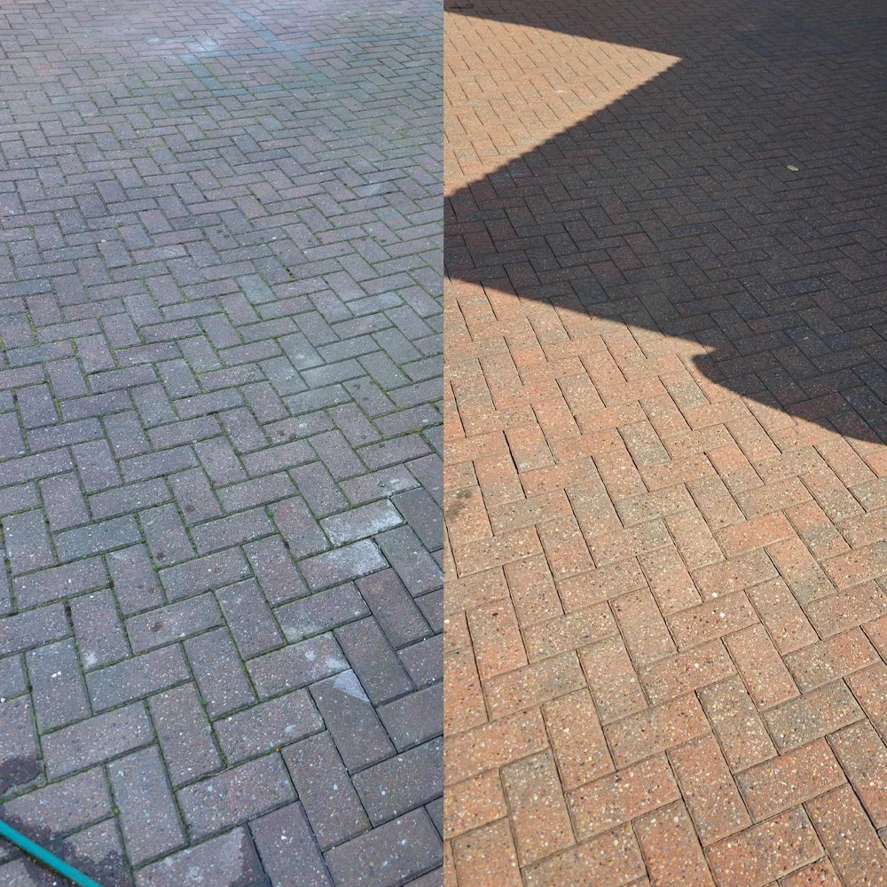 Block paving restoration
