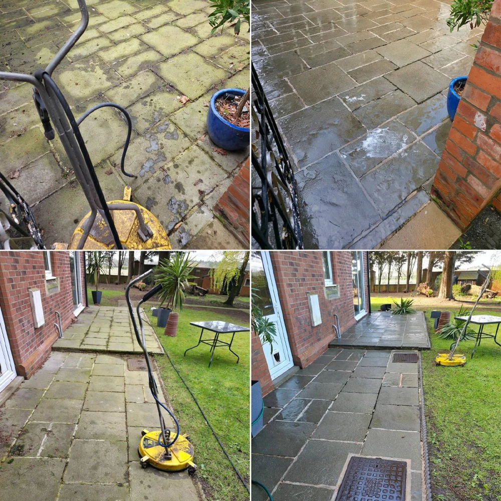 Roof and gutter cleaning